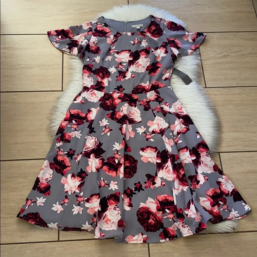 Eva•Mendes New York & Company Floral Print Dress - Picture 4 of 8